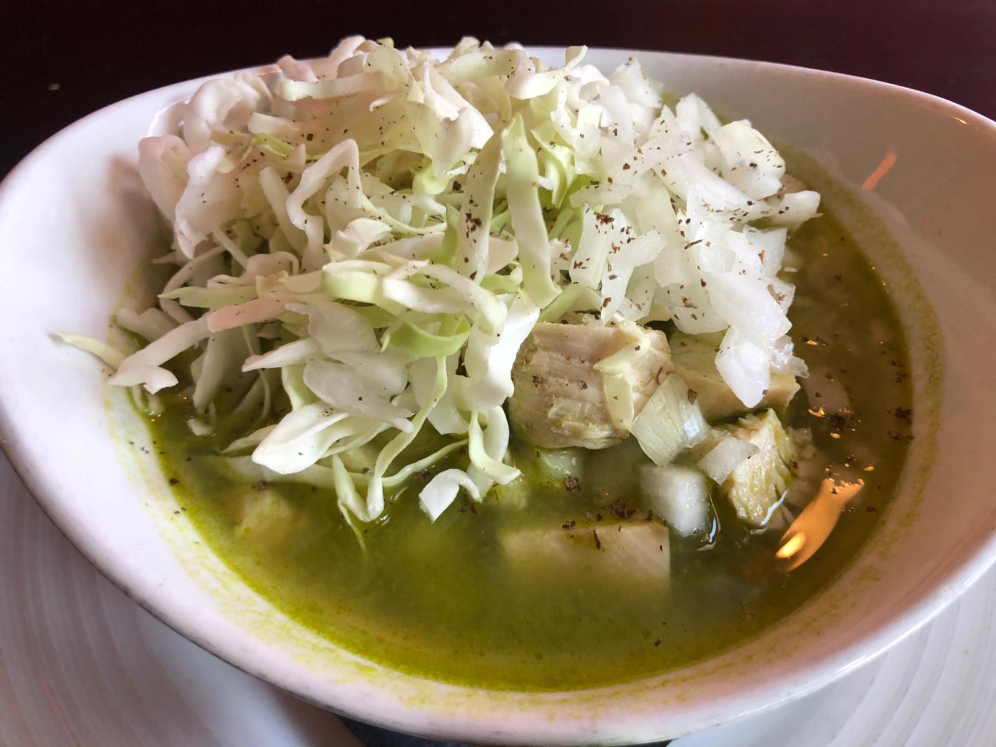 Green Chicken Pozole